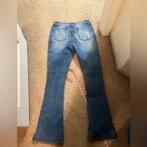 Brand new no tags Flamingo stretch jeans! SIZE L